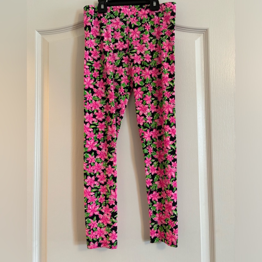 Lilly Pulitzer kids leggings size 8-10 NWOT
